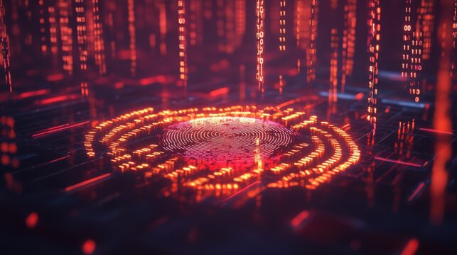 Secure Biometric Technology: Fingerprint Authentication in Digital Network