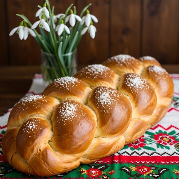 Bulgarian kozunak