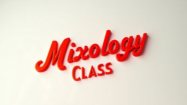 mixology class - learning essential techniques for crafting cocktails.