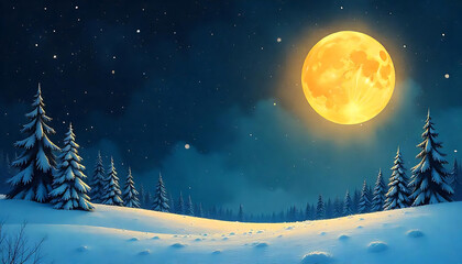 Naklejka premium Glowing Cosmic Dreams, Celestial Light & Wonder, Golden Starlit Skies, Dreaming Under the Stars