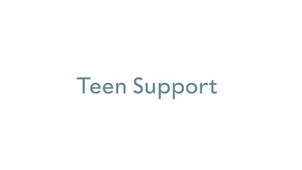 Support program for teens focusing on mental health and personal growth initiatives