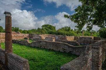 Ostia, Lazio. Archaeological Park of Ostia Antica