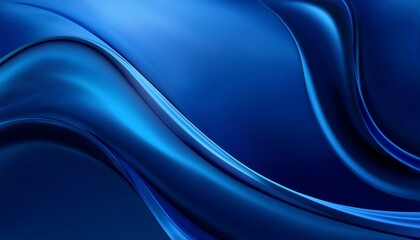 Fototapeta premium abstract blue gradient background abstract dark blue background silk satin fabric navy blue color soft wavy folds abstract background with 3d wave bright blue christmas birthday anniversary
