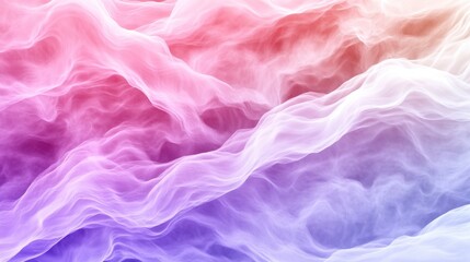 Fototapeta premium Abstract Gradient with Soft Waves in Pink and Purple Tones Background Texture