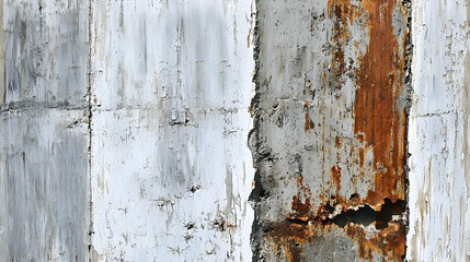 Weathered concrete wall texture; rust, decay, urban backdrop; design element