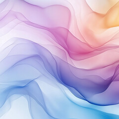 Soft Flowing Abstract Waves