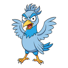 Dove Bird Vector Illustration – Cartoon, Clipart & Line Art Design on White Background, Dove bird vector clipart in cartoon, line art, and illustration style on a white background.