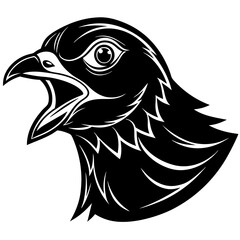 Dove Bird Vector Illustration – Cartoon, Clipart & Line Art Design on White Background, Dove bird vector clipart in cartoon, line art, and illustration style on a white background.