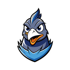 Pigeon Bird Vector Illustration – Cartoon, Clipart & Line Art Design on White Background, Pigeon bird vector clipart in cartoon, line art, and illustration style on a white background.