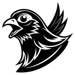 Pigeon Bird Vector Illustration – Cartoon, Clipart & Line Art Design on White Background, Pigeon bird vector clipart in cartoon, line art, and illustration style on a white background.