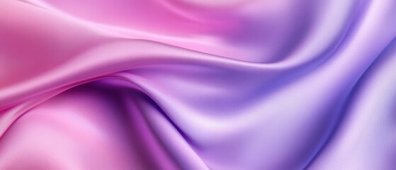 Obraz premium pink and purple draped silk fabric texture