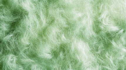 Obraz premium Green Watercolor Mohair Texture Background with Smooth and Fluffy Wool Fabric for Textiles and Design 