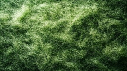 Fototapeta premium Green Watercolor Mohair Texture Background with Smooth and Fluffy Wool Fabric for Textiles and Design 