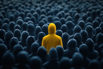 standing out from the crowd