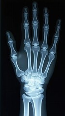 Clinical Hand X-ray Scan in Medical Office