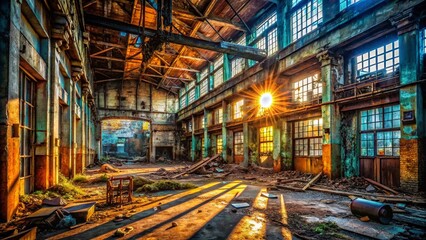 Abandoned Hokkaido Factory Interior: Urban Exploration Photography #6 - Rust, Decay, and Industrial Ruins