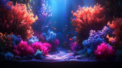Obraz premium A Mesmerizing 3D Abstract Multicolor Visualization