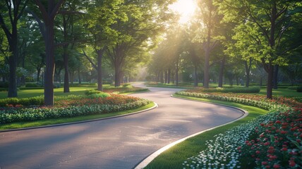 Obraz premium A Mesmerizing 3D Abstract Multicolor Visualization