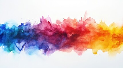 Fototapeta premium Abstract rainbow mist, delicate and dreamy atmosphere