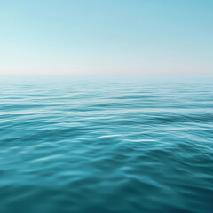 Obraz premium Tranquil Ocean Surface with Gentle Waves