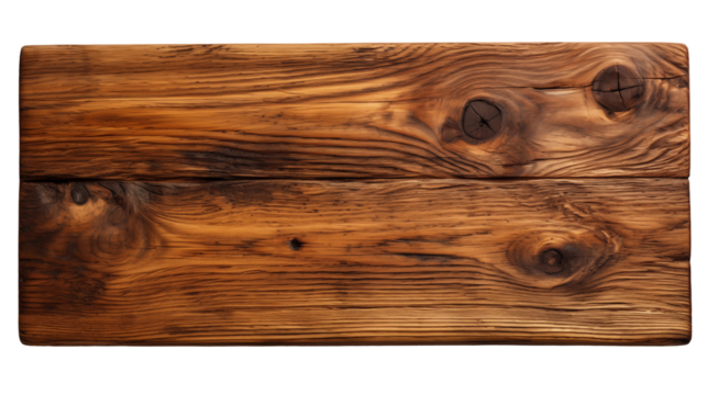 Rustic Wooden Texture Natural Grain Background, Dark Rich Decor for Design Themes, isolated on transparent background. - Powered by Adobe