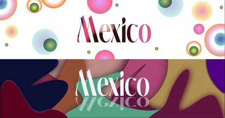 Mexico name isolated. Mexico graffiti. Mexico typography.  Mexico graphic bold name. World's famous countries and cities' names illustration. Graphic vector design in jpg format. 
