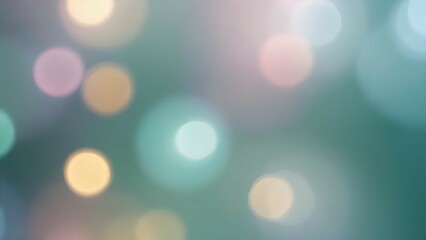 Obraz premium Soft glass blur with pastel tones, creating a dreamy and modern abstract aesthetic.