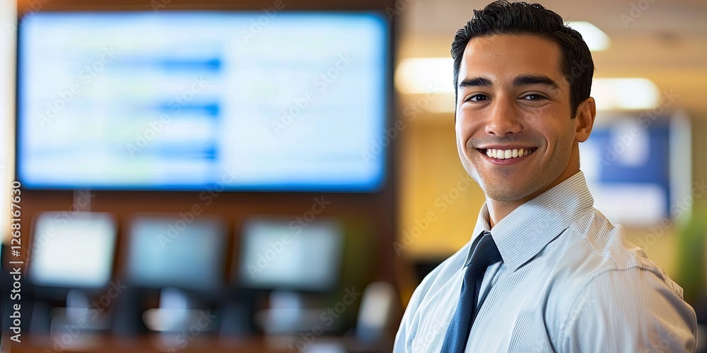 Aufkleber The customer service team conducts a service meeting to discuss strategies for improving client satisfaction and issue resolution in a modern conference room.