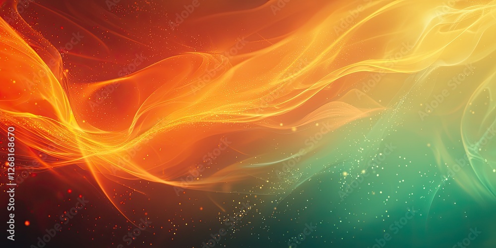 Poster an abstract visual with gradient backgrounds that highlight the gradual and sophisticated nature of 