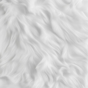 white flufy 