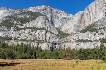 Dry Yosemite Falls