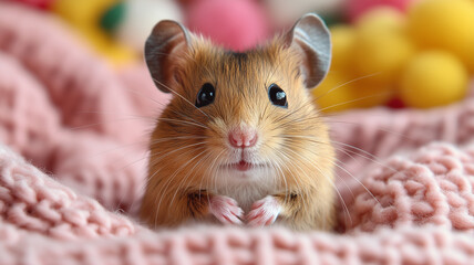 Redhead kind rat with big