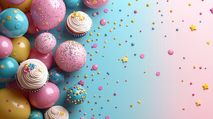 Happy birthday greeting vector design