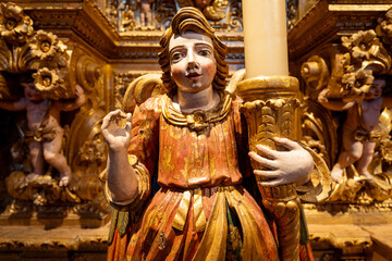 Fototapeta premium Church of St Anthony - Lagos, Portugal