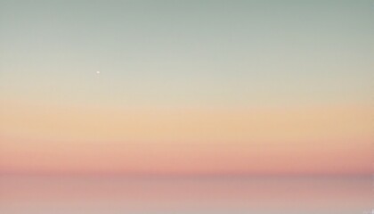 Fototapeta premium Gentle Gradient of Pastel Sunrise Hues