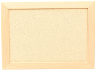 Fototapeta premium Natural Light Corkboard with Wooden Frame, Office Supply
