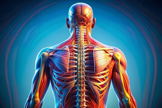 Human Anatomy: Detailed Diagram of Paraspinal Muscles and Erector Spinae