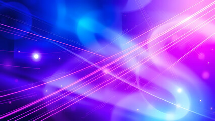 Soft, flowing waves of purple satin create an abstract backdrop