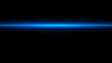 Abstract blue light waves create a dynamic backdrop with a digital glow