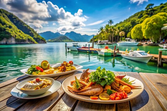Langkawi Dayang Bunting Island Marina: Delicious Seafood Lunch with Stunning Ocean Views
