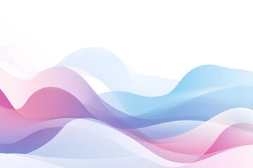 Abstract Pastel Wave Pattern
