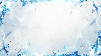 Abstract icy background with electric blue accents, perfect for winter-themed designs or digital art