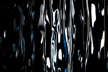 Abstract Light Patterns with Color Highlights