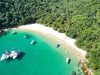 Praia dos Meros,. Ilha Grande, Angra dos Reis, Rio de Janeiro, Brazil.