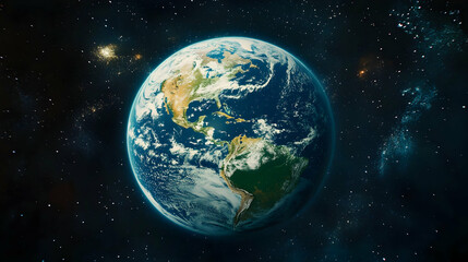 Earth, space, cosmos, galaxies, clouds, continents, night, planet, background, environmental