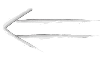 黒色の二本矢印の水彩イラスト4