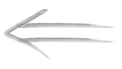 黒色の二本矢印の水彩イラスト1