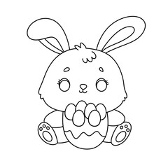 Easter festival, Springs, season, easter, flower, art, holiday, spring, design, decoration, celebration, element, cute, outline, doodle