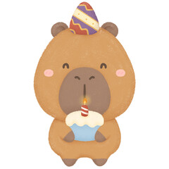 Happy birthday capybara 