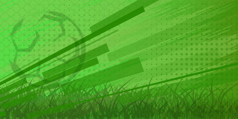 abstract soccer or football sports background.